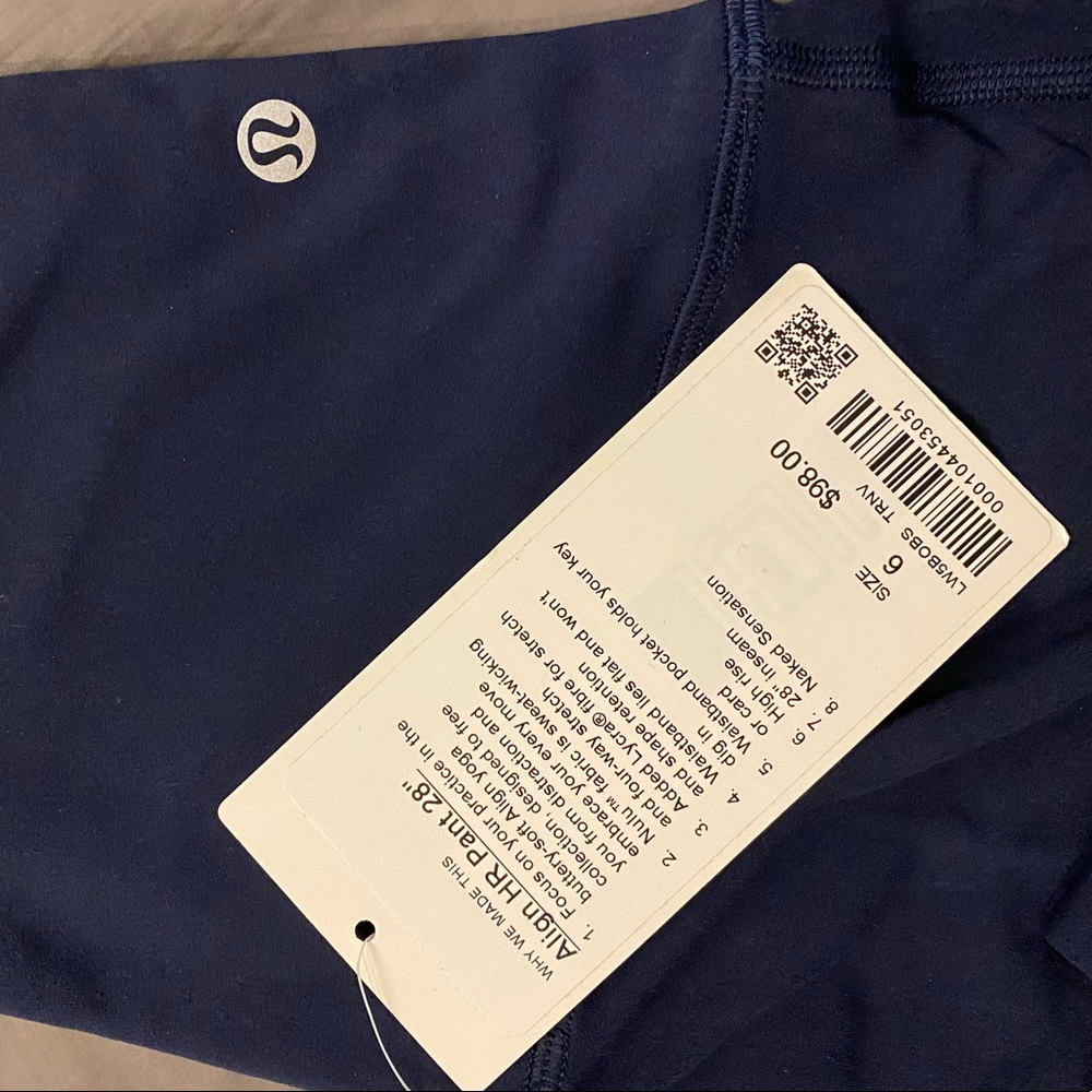 ⭐️HOST PICK⭐️ Lululemon Align Pant - navy - Picture 8 of 8